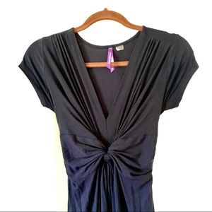 Séraphine SS Navy Knot Dress